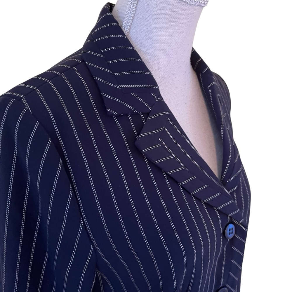 Pendleton Navy Blue/ White Pinstripes Suiting Sep… - image 7